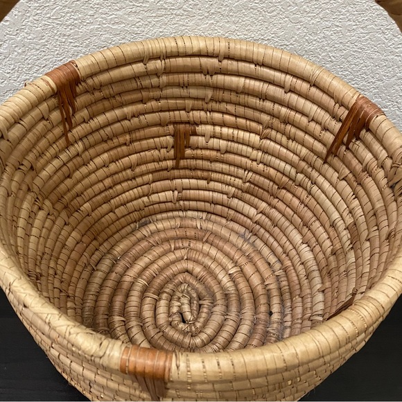 Boho Bohemian Large Basket Decor Organizer - Picture 3 of 10